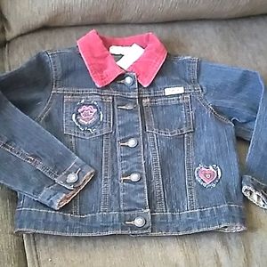 Levi Strauss signature toddler girl denim jacket